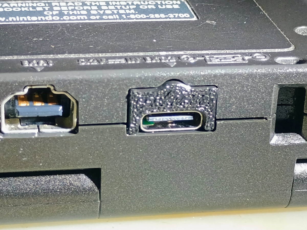 Nintendo Gameboy Advance SP USB-C Charge Port Mod
