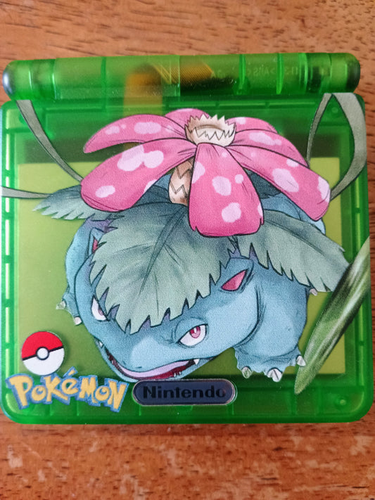 Venusaur Pokémon Custom Gameboy Advance SP