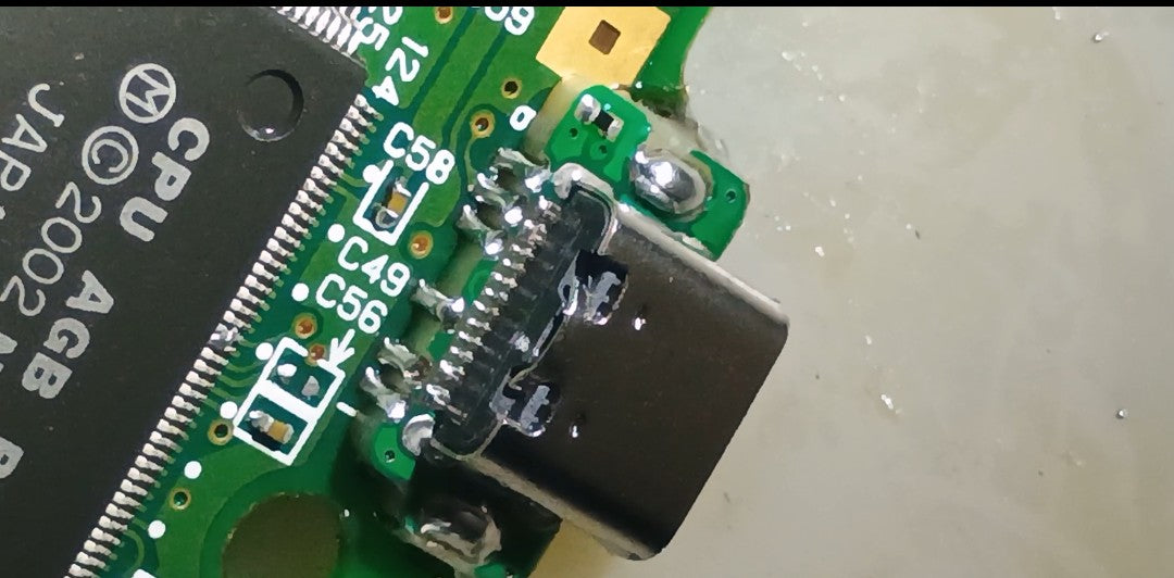 Nintendo Gameboy Advance SP USB-C Charge Port Mod