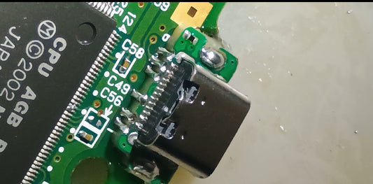 Nintendo Gameboy Advance SP USB-C Charge Port Mod